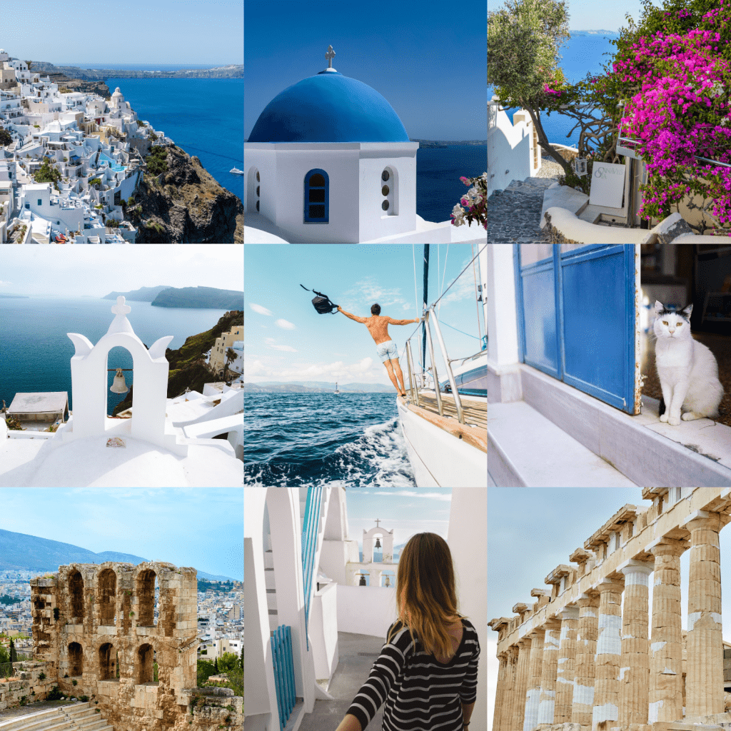 Alternative view of Preset Greece - Podróżniczy Filtr do Lightroom