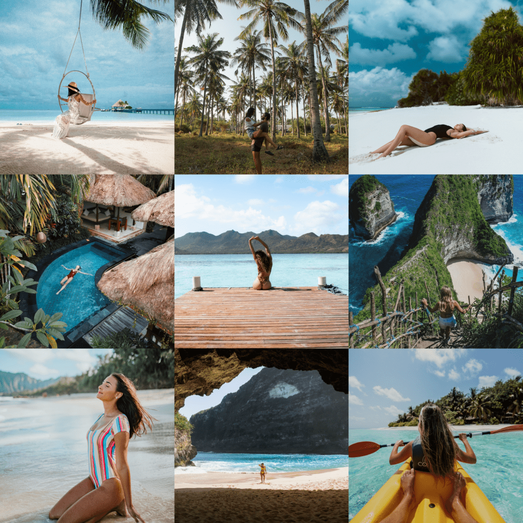 Alternative view of Preset Paradise - Wakacyjny Filtr do Lightroom